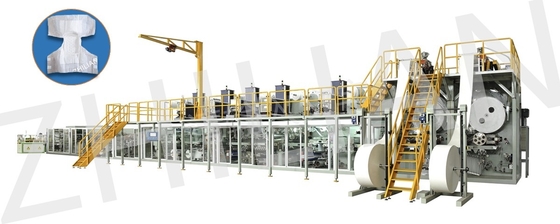 Volwassen de Luiermachine 250m/min van de nachtincontinentie