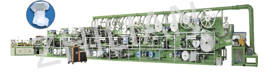 Grote volledig Automatische de Luiermachine van de Absorptiebaby
