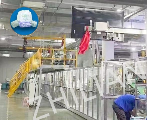 350 PCs/min 500 PCs/min trekken de Baby van de Luiermachine uit