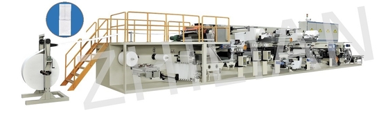 800mm 1000mm Machine 170 m/min 300 m/min van het het Ziekenhuisblad