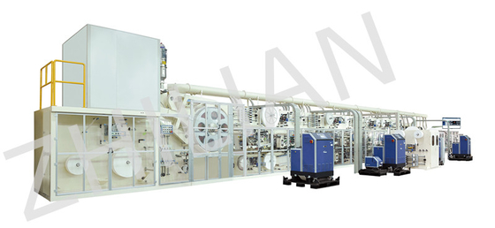 Wegwerp maandverband Making Machine