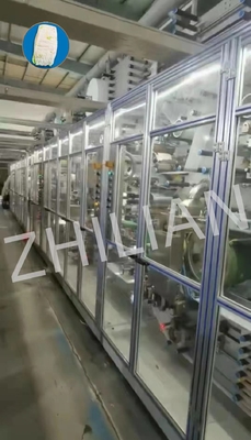 T Type Productielijn 500 PCs/min van de Babyluier