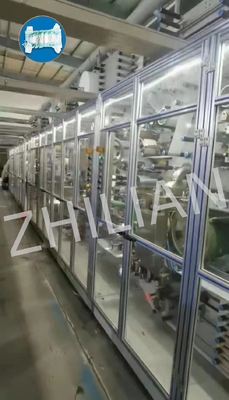 Type van de Luiermachine T van de hoge snelheids het volledig Automatische Baby
