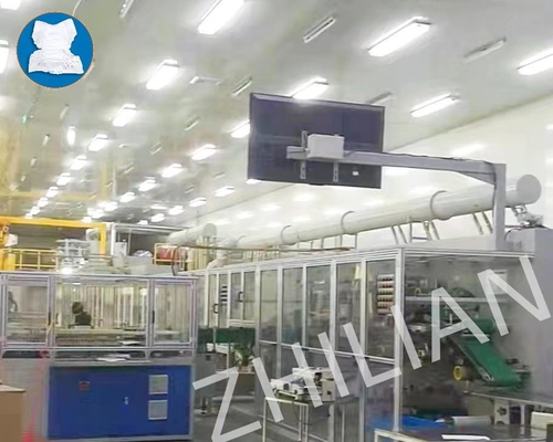 Uiterst dunne luierproductielijn 400 stuks/min tot 600 stuks/min
