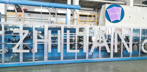 Automatische Sanitaire Stootkussens die Machine van Machine de Beschikbare Underpad vervaardigen
