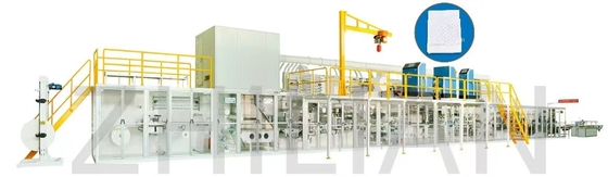 Volautomatische 5-laags Underpad-machine onder Pad-productielijn