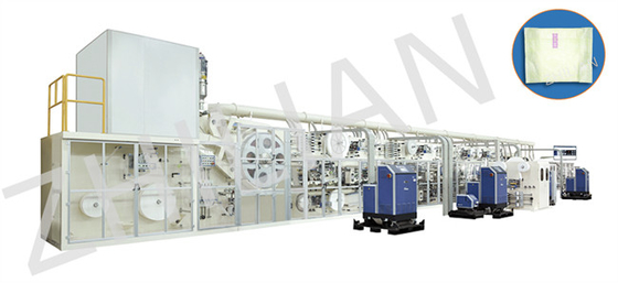 600 stks/min maandverband Making Machine Vrouwen Gemakkelijk te openen Verpakking: