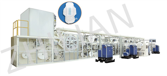 Dames volledig Automatisch Sanitair Stootkussen die tot Machine maken 1200 PCs/min