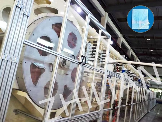 De volledig Automatische Rechte Verpakking van de Maandverbandmachine 500 PCs/min 900 PCs/min
