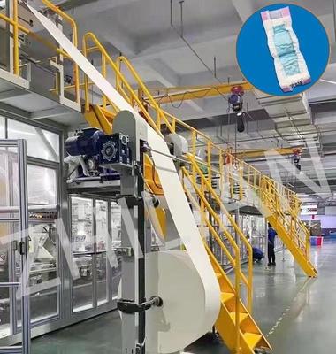 Vrouwelijke incontinentie-padmachine Wegwerpluiermachine voor volwassenen