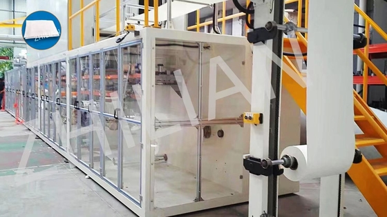 100 M/Min Hemostatic Pad Machine 200mm 300mm Breedte