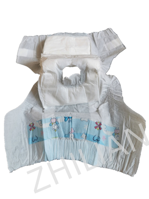 400pcs/Min Disposable Pet Diaper Machine voor Mannelijke Dieren